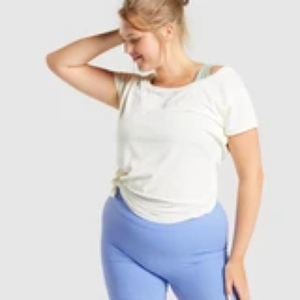 Unbleached longline tee Whitney Simmons x Gymshark